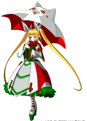 BlazBlue Christmas colors. Holida19