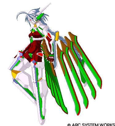 BlazBlue Christmas colors. Holida21